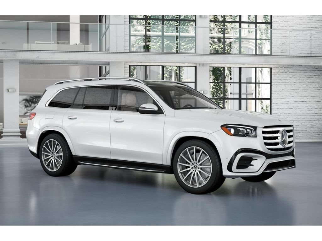 New 2026 MANUFAKTUR Moonlight White Metallic Mercedes-Benz GLS 450 image 54
