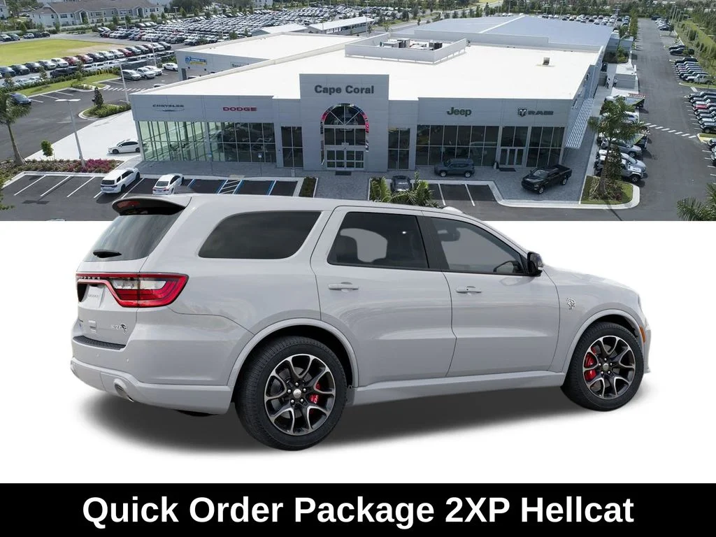 New 2026 White Knuckle Clear-Coat Exterior Paint Dodge SRT Hellcat image 4