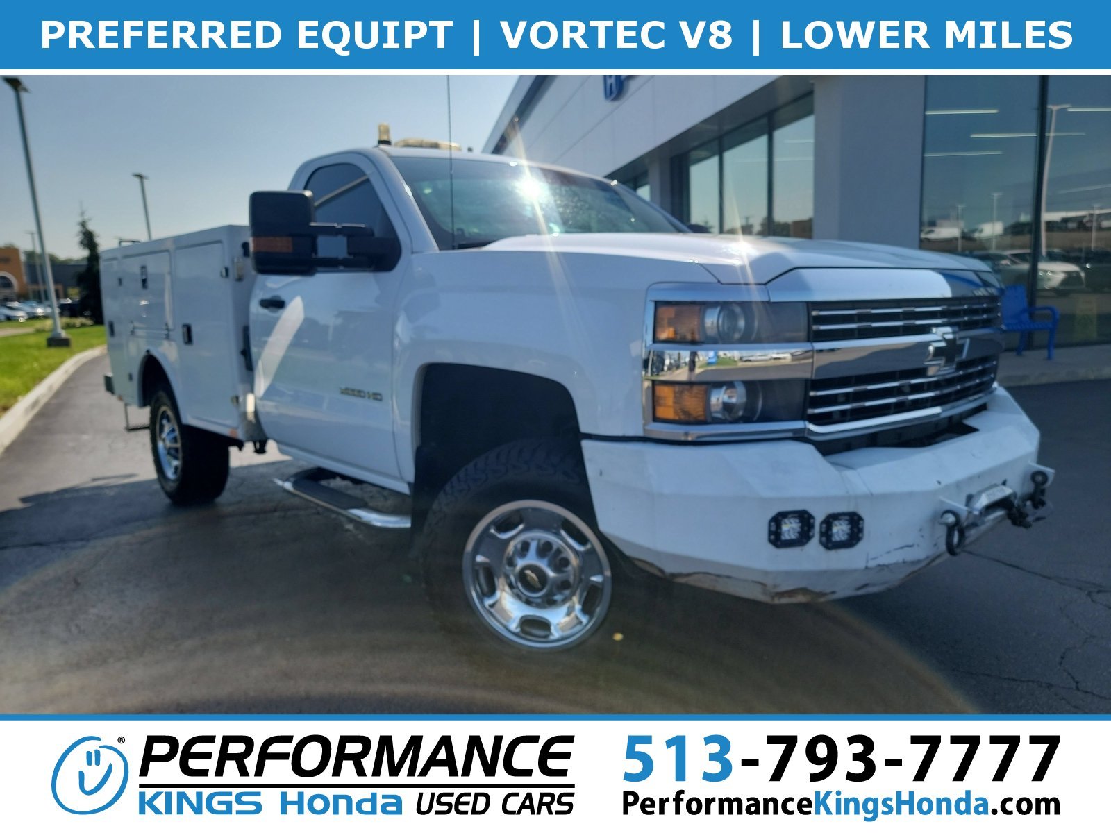 Used 2016 Summit White Chevrolet Work Truck image 1