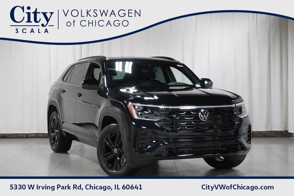 New 2026 Deep Black Volkswagen 2.0T SEL R-Line Black image 1