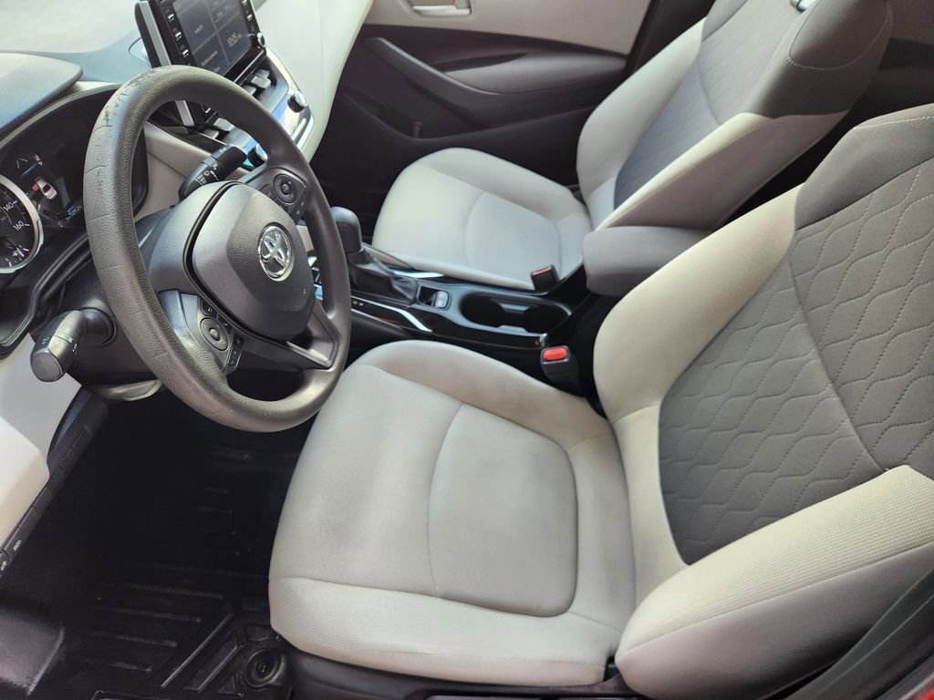 Used 2020 Barcelona Red Metallic Toyota LE image 12