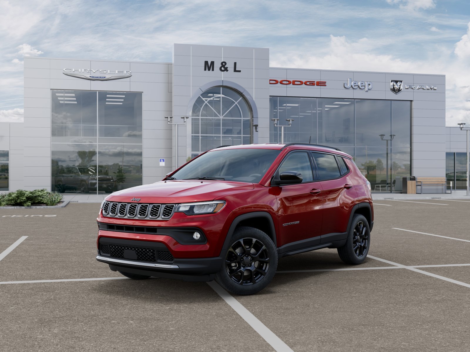 New 2026 Red Hot Pearl-Coat Exterior Paint Jeep Latitude Altitude image 28