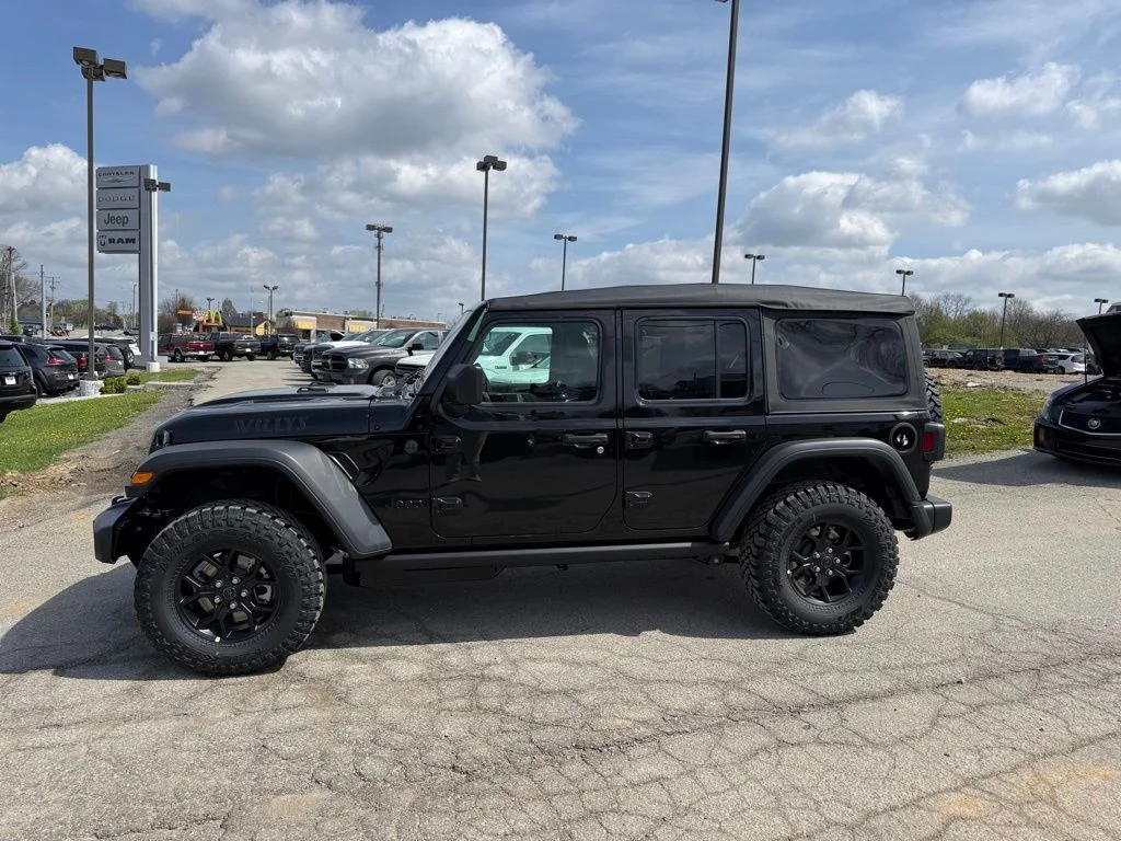 New 2026 Black Clear-Coat Exterior Paint Jeep Willys image 9