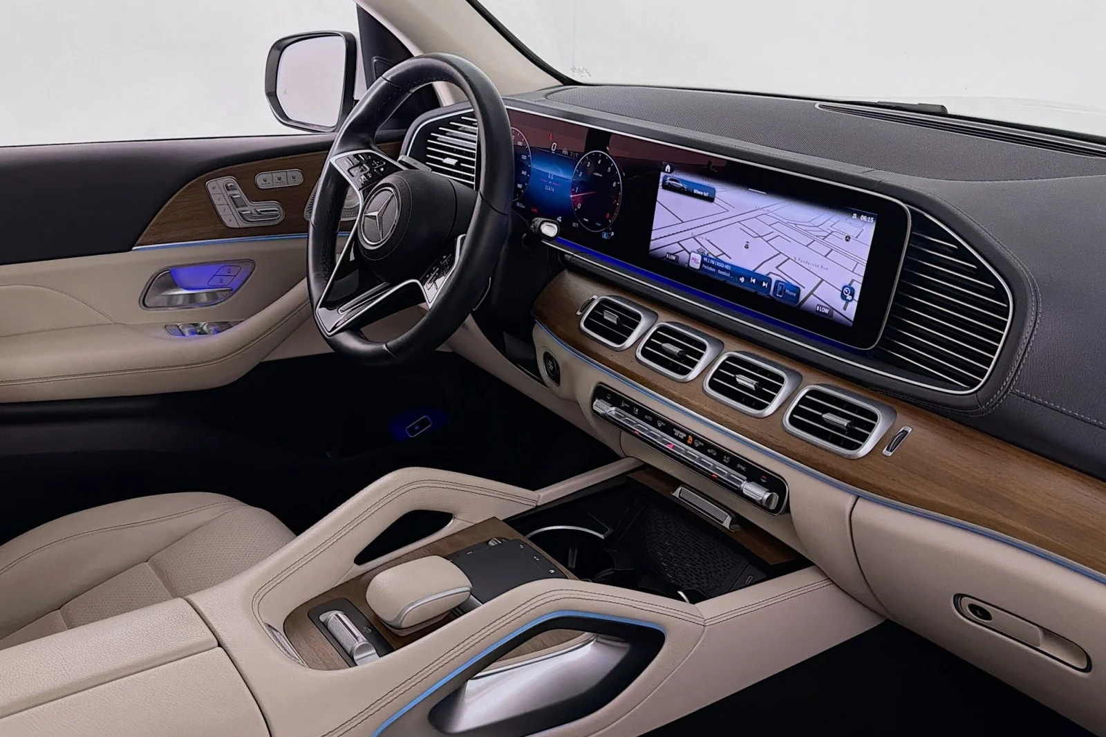 Certified Used 2024 Polar White Mercedes-Benz GLS 450 image 17