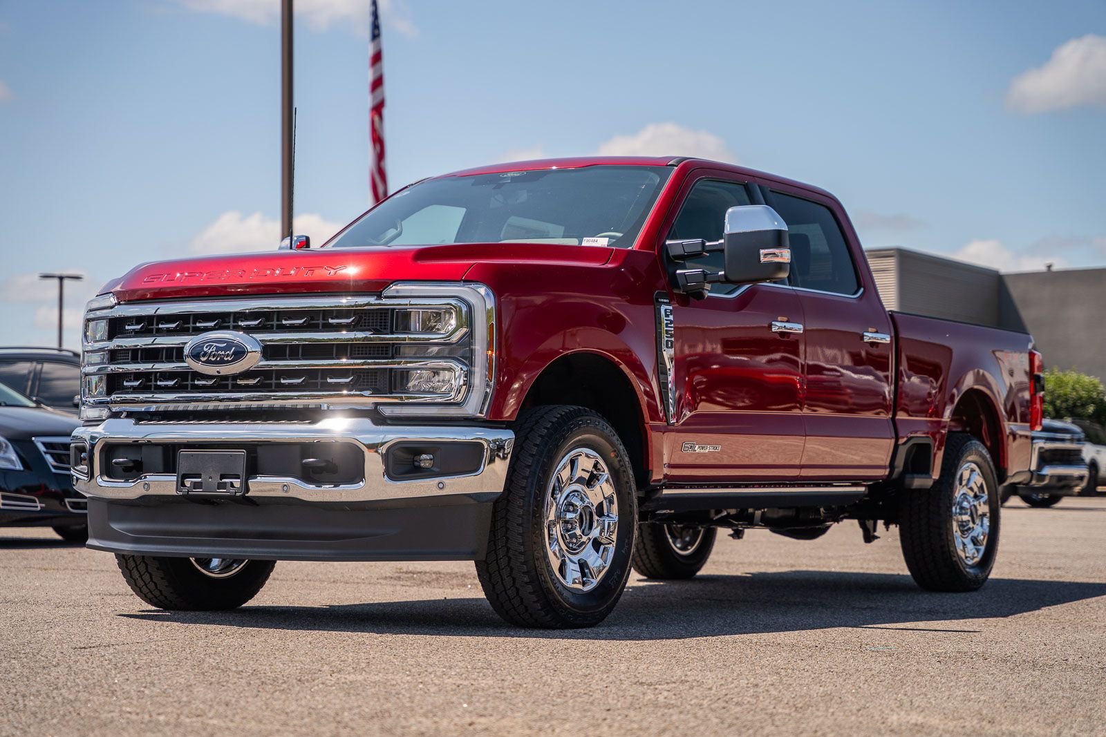 New 2026 Ruby Red Metallic Tinted Clearcoat Ford F-250® Lariat® image 4