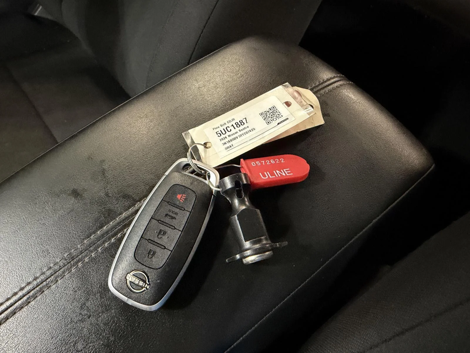 Used 2024 Gun Metallic Nissan S image 13
