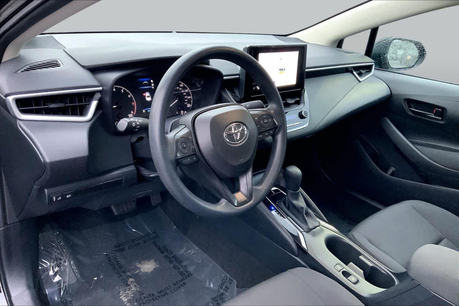 Used 2024 Midnight Black Metallic Toyota LE image 17