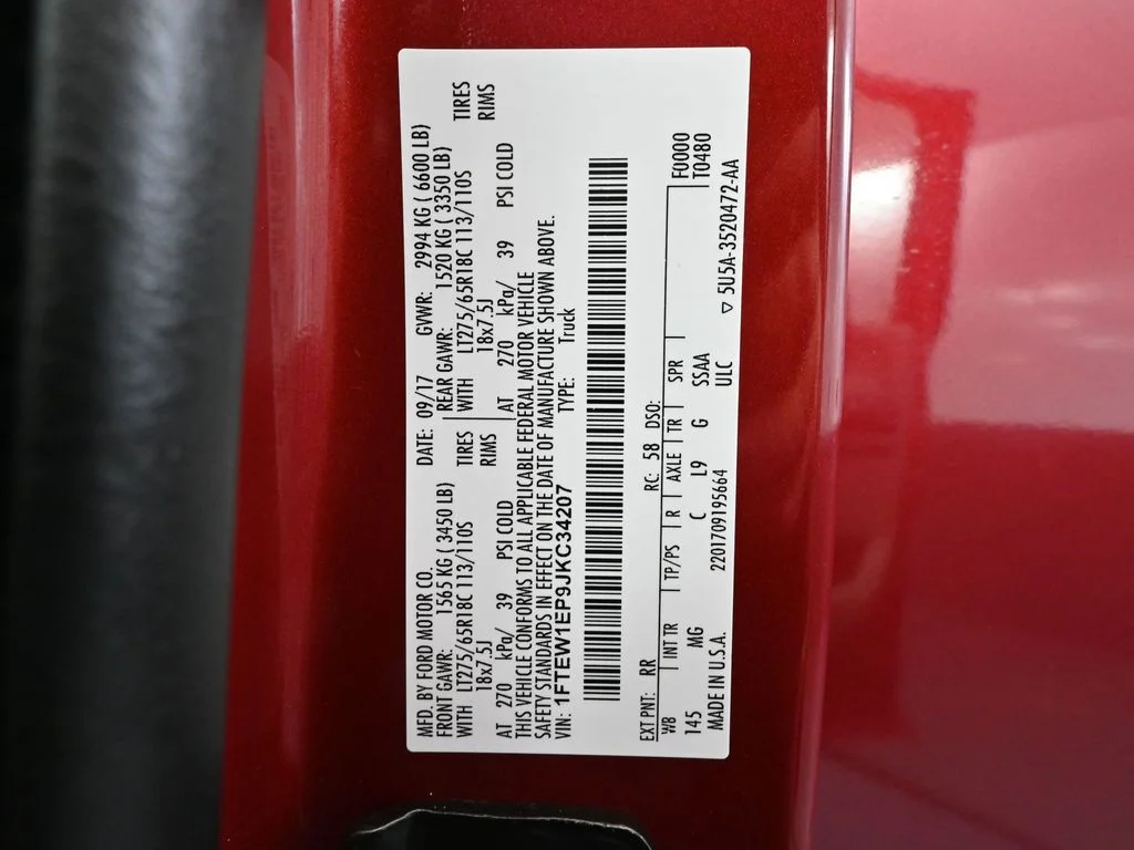 Used 2018 Red Ford XLT image 52