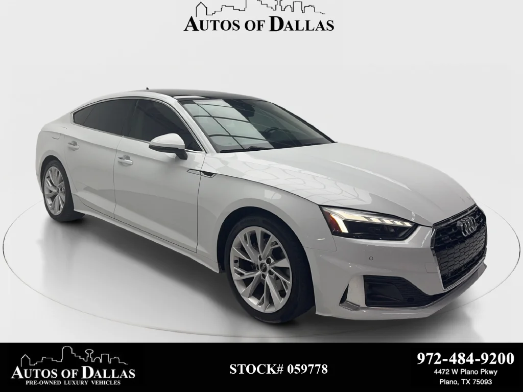 Used 2023 White Audi Premium image 1