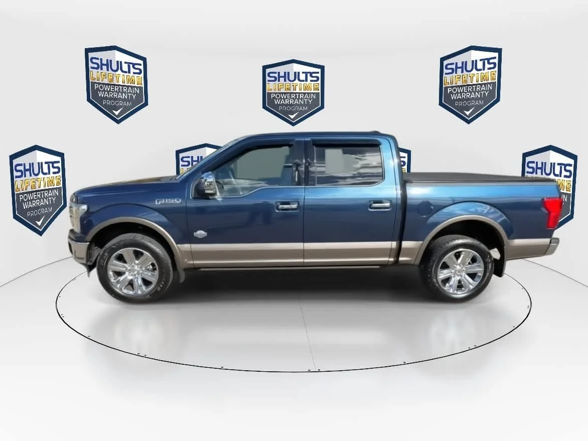 Used 2020 Blue Jeans/Stone Gray Ford King Ranch image 5