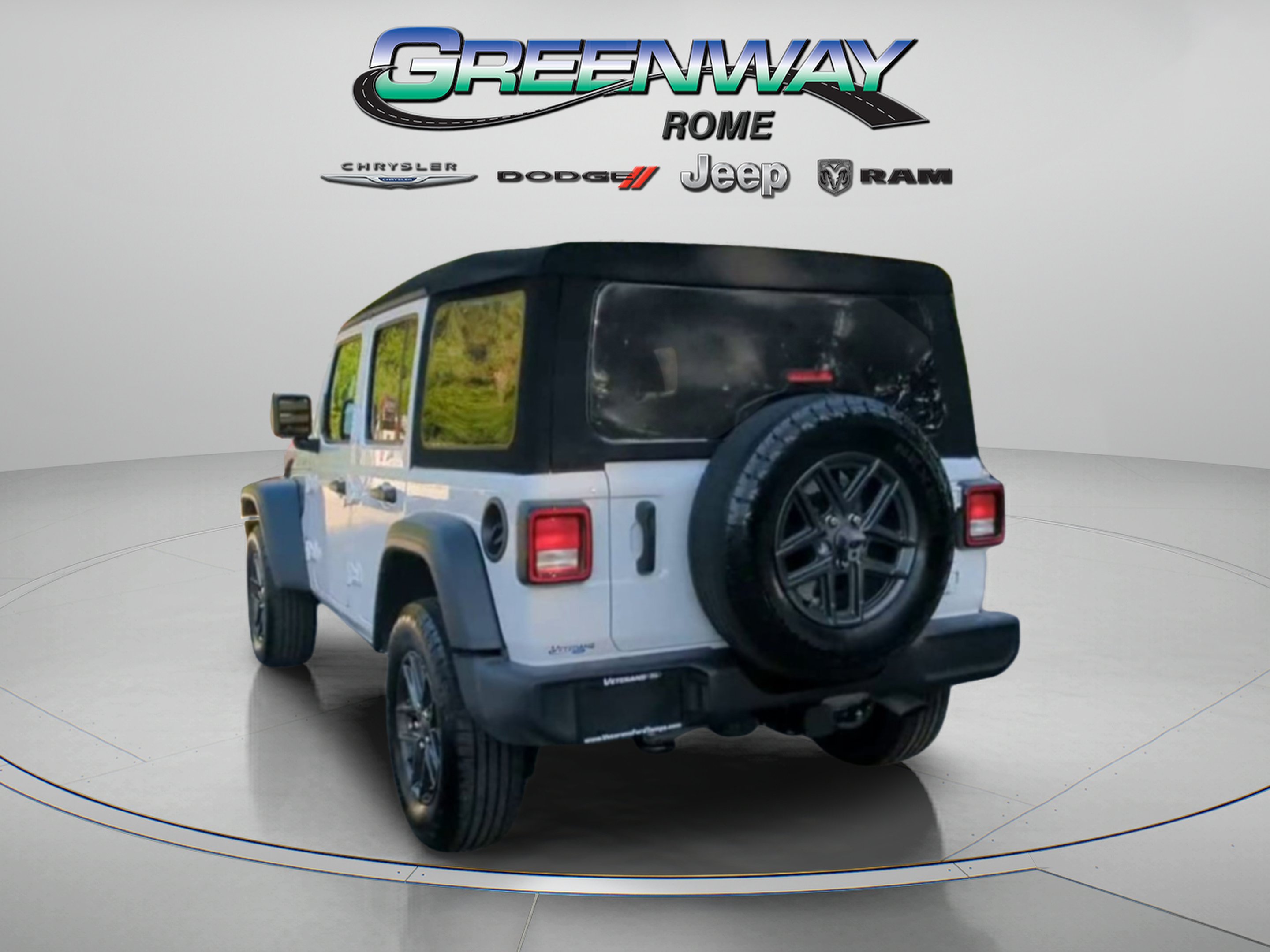 Used 2024 Bright White Clearcoat Jeep Sport S image 23