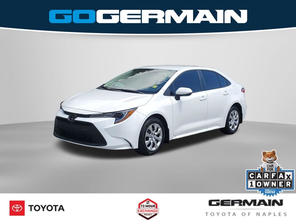 Used 2026 White Toyota LE image 1