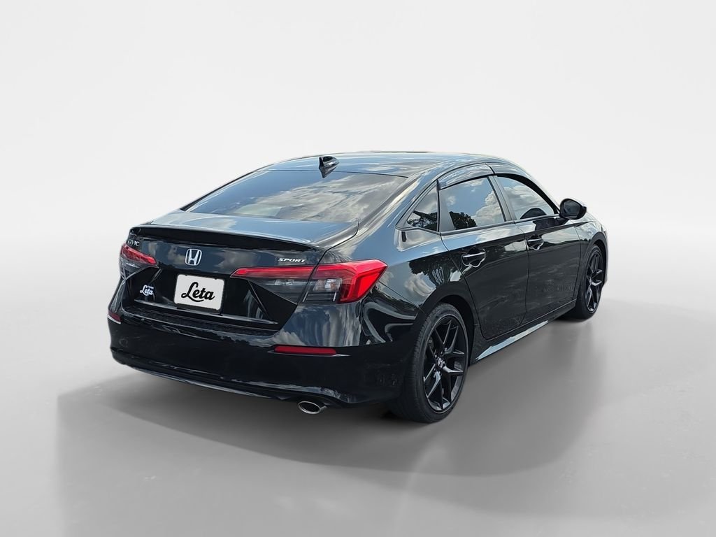 Used 2024 Crystal Black Pearl Honda Sport image 4