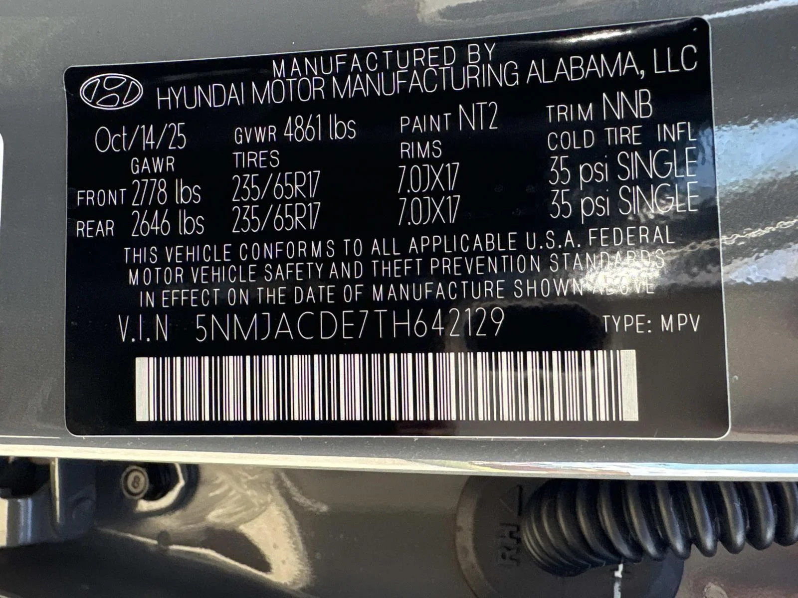 Used 2026 Hampton Gray Hyundai SE image 34