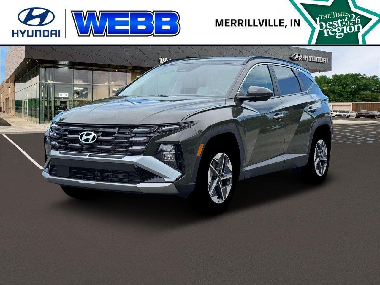 New 2026 Green Hyundai SEL image 1