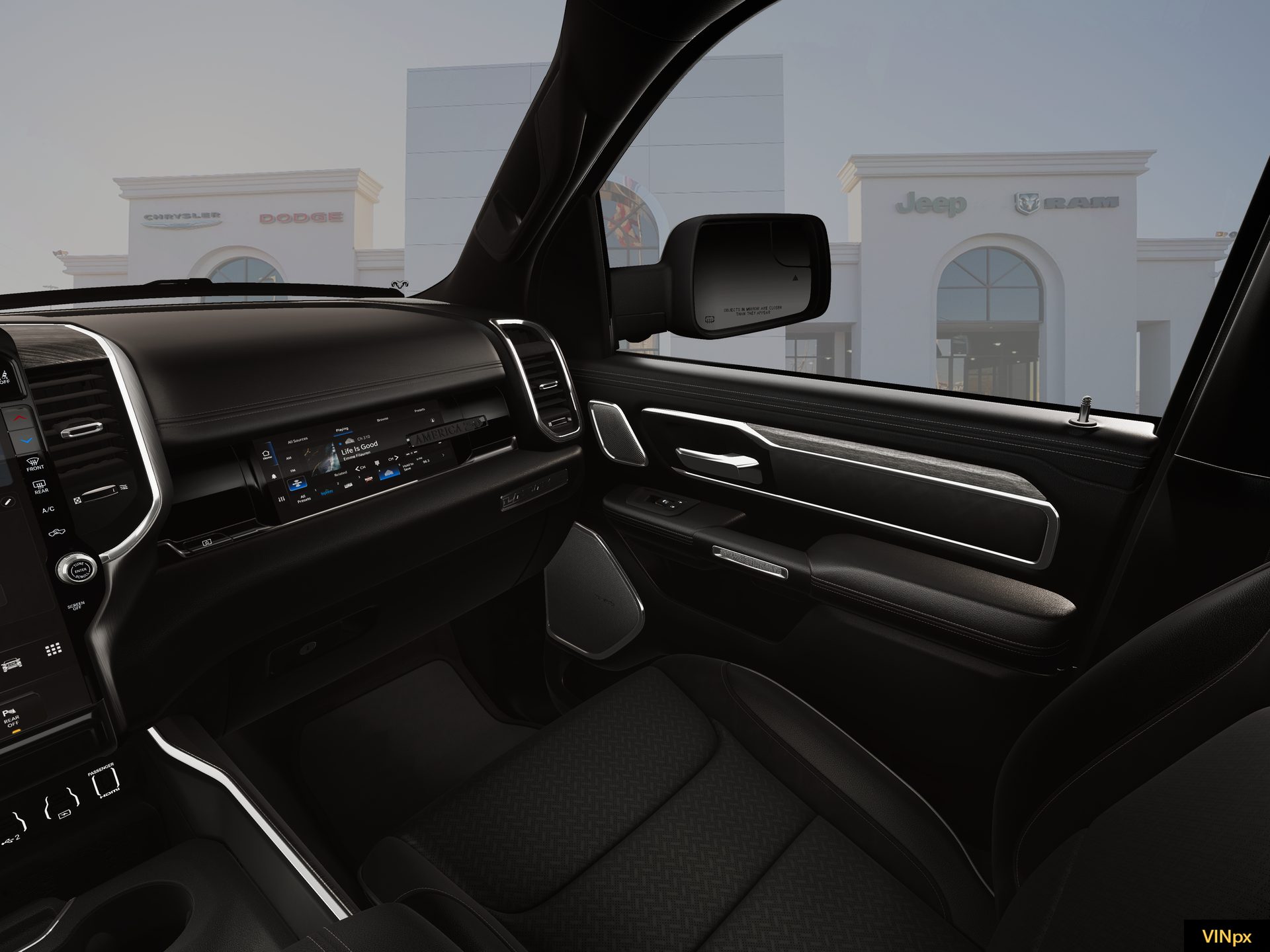New 2026 Diamond Black Crystal Pearl-Coat Exterior Paint RAM Laramie image 19