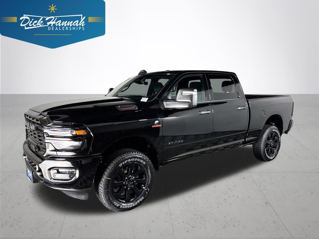 New 2026 Diamond Black Crystal Pearl-Coat Exterior Paint RAM Big Horn image 1