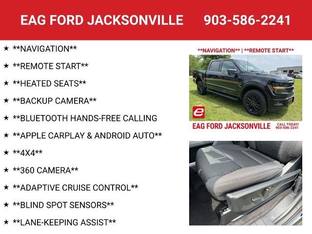 New 2026 Agate Black Metallic Ford XLT image 90