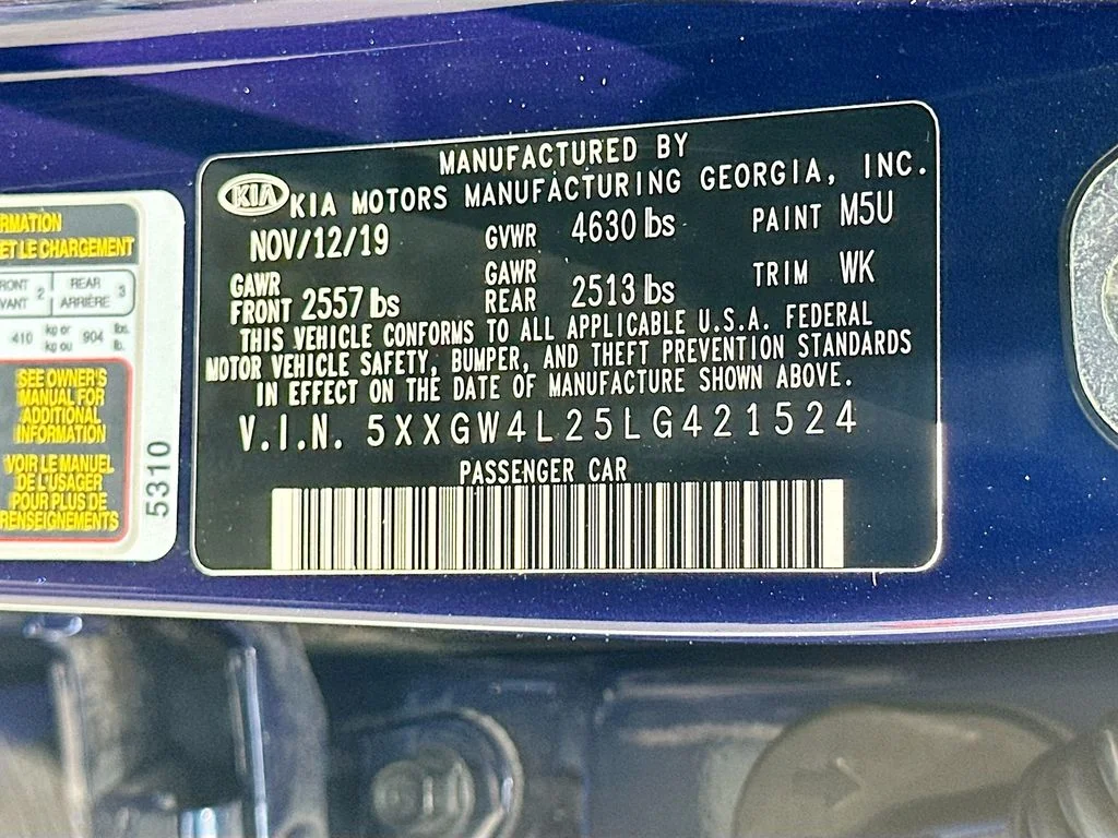 Certified Used 2020 Blue Kia SX image 33