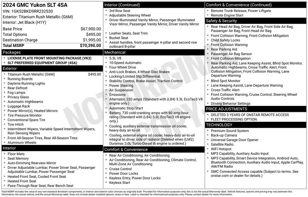 Used 2024 Silver GMC SLT image 6