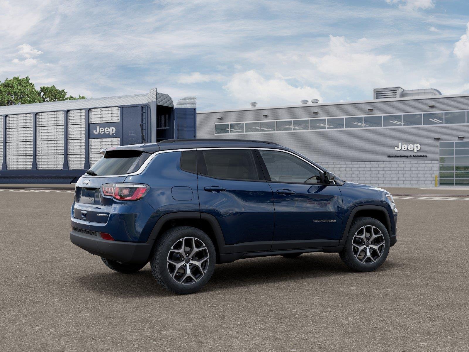 New 2026 Fathom Blue Pearl-Coat Exterior Paint Jeep Limited image 4