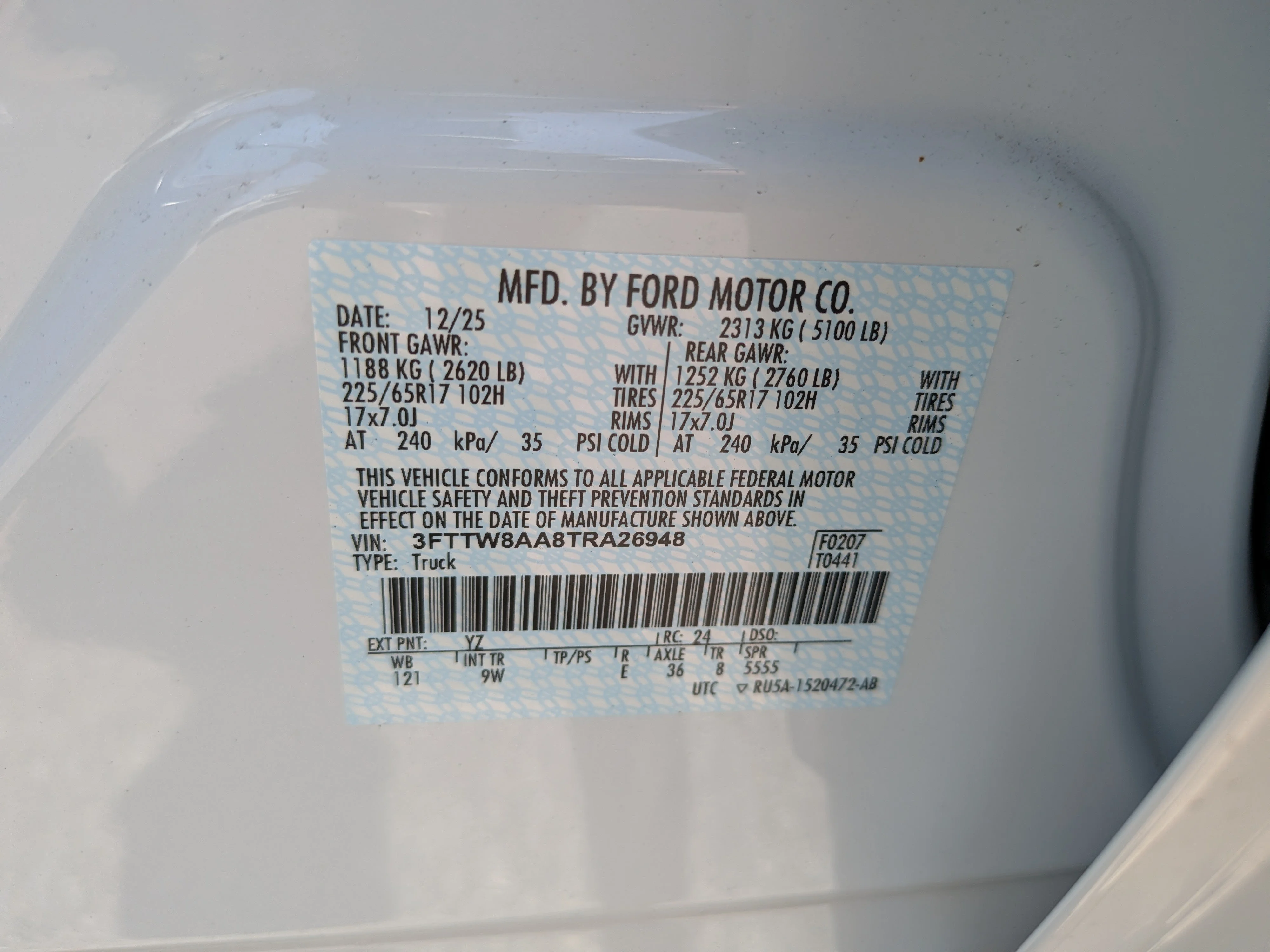 New 2026 Oxford White Ford XL image 31