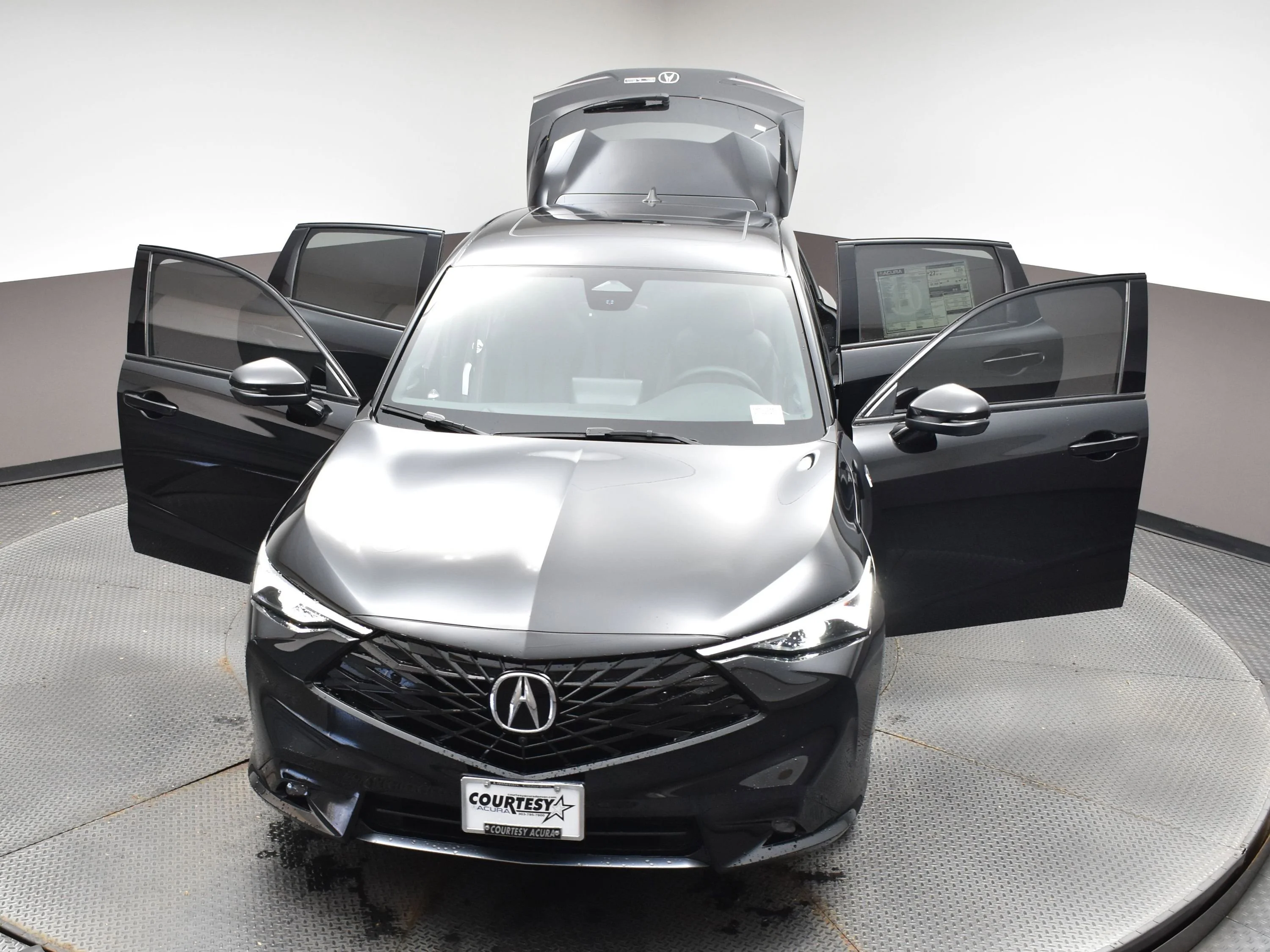 New 2025 Crystal Black Pearl Acura w/A-Spec Advance Package image 43