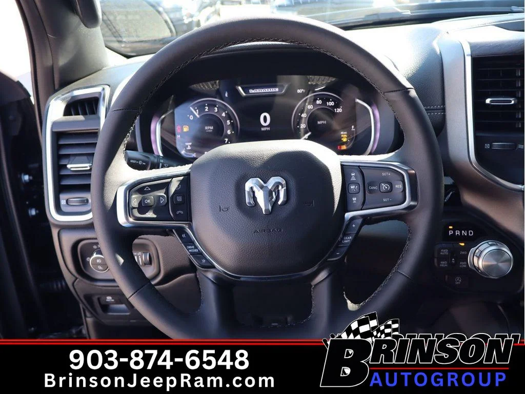 New 2026 Diamond Black Crystal Pearlcoat Ram Laramie image 17