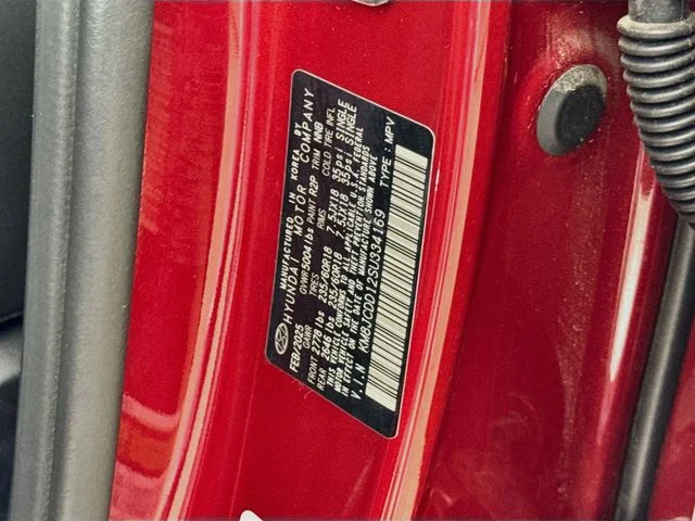 Used 2025 Red Hyundai SEL Convenience image 32