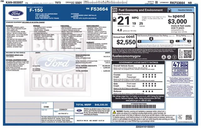 Used 2024 Gray Ford STX image 16