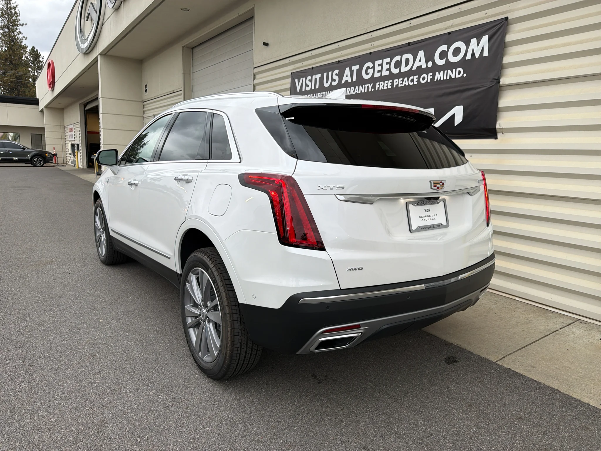 New 2026 Crystal White Tricoat Cadillac AWD Premium Luxury image 6