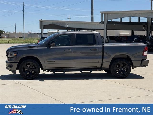 Used 2021 Granite Crystal Metallic Clearcoat Ram Big Horn image 8