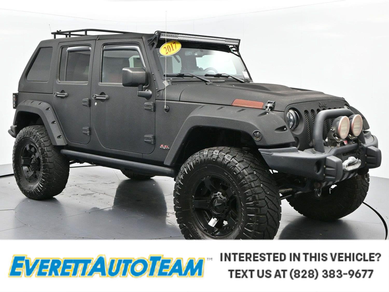 Used 2017 Black Clearcoat Jeep Rubicon Hard Rock 392 image 1