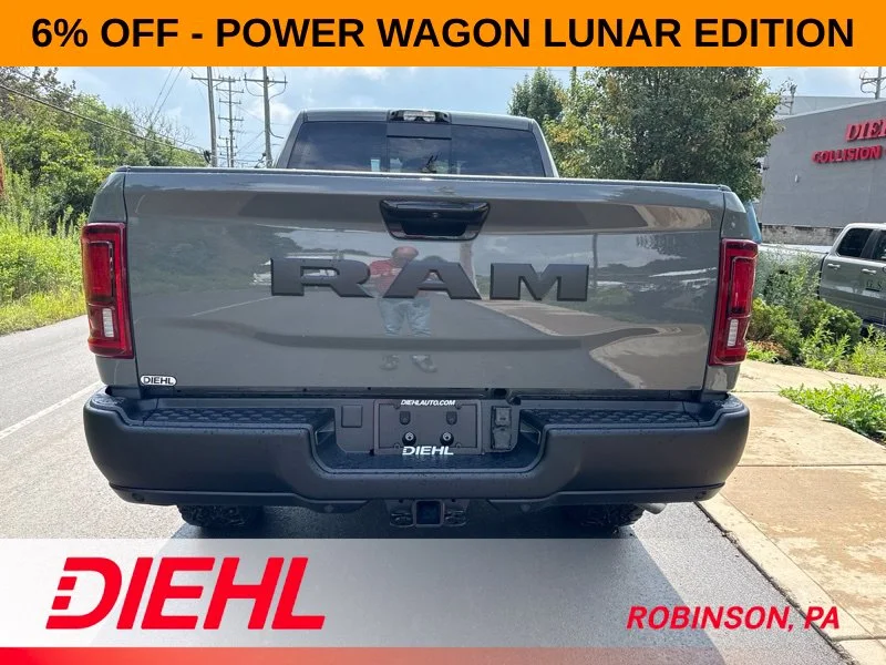 New 2026 Ceramic Gray Clear-Coat Exterior Paint RAM Power Wagon image 6