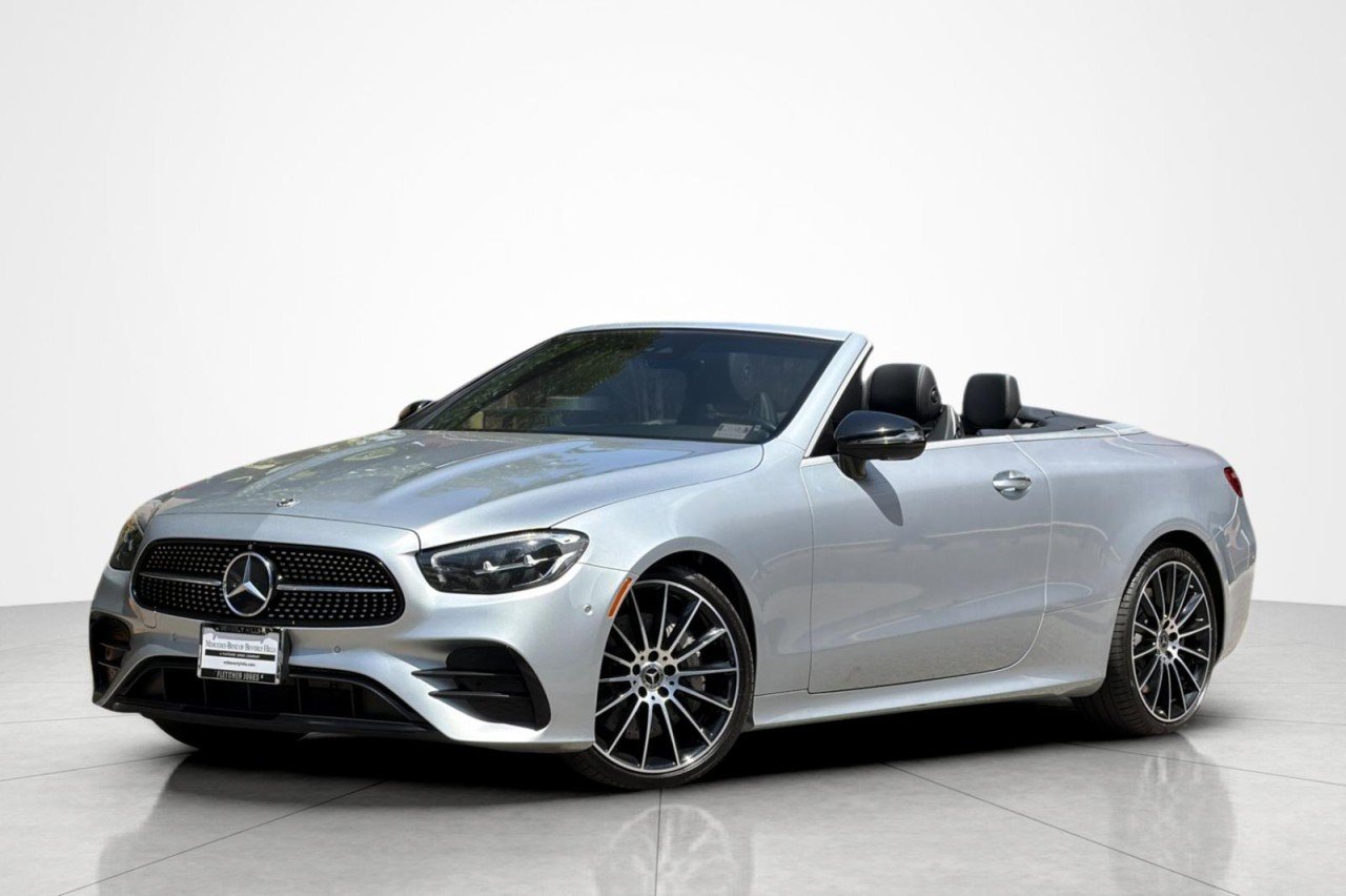 Certified Used 2023 Cirrus Silver Metallic Mercedes-Benz E 450 image 1