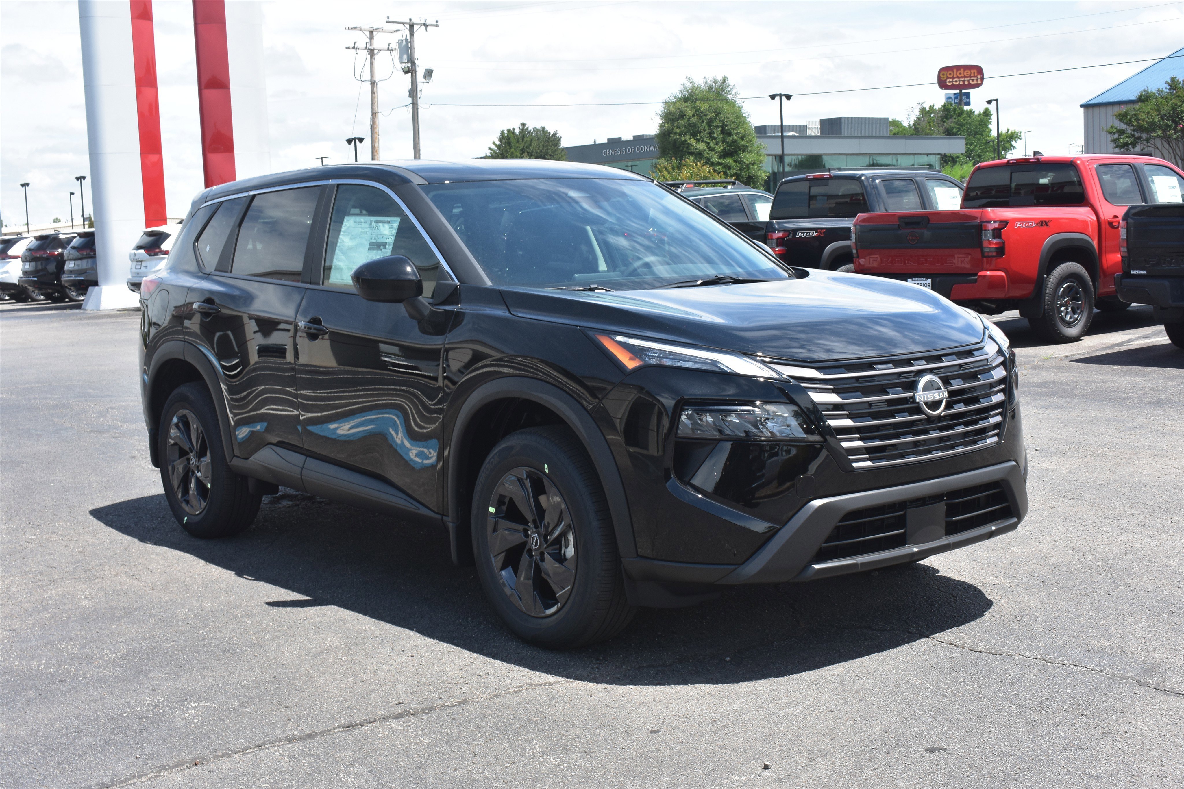 New 2026 Super Black Nissan SV image 3