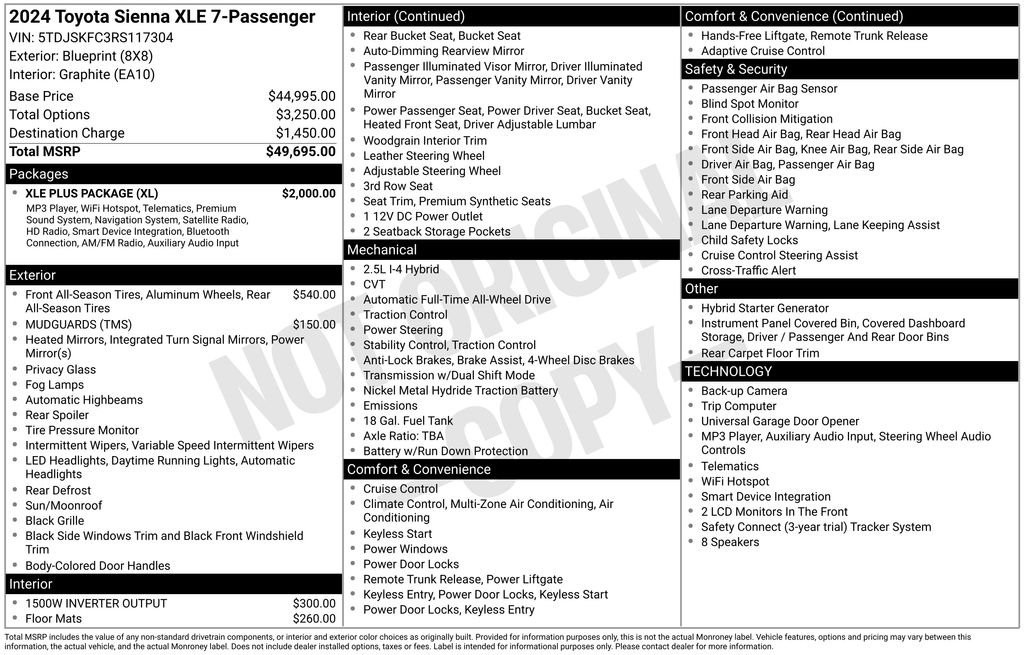 Used 2024 Gray Toyota XLE image 11