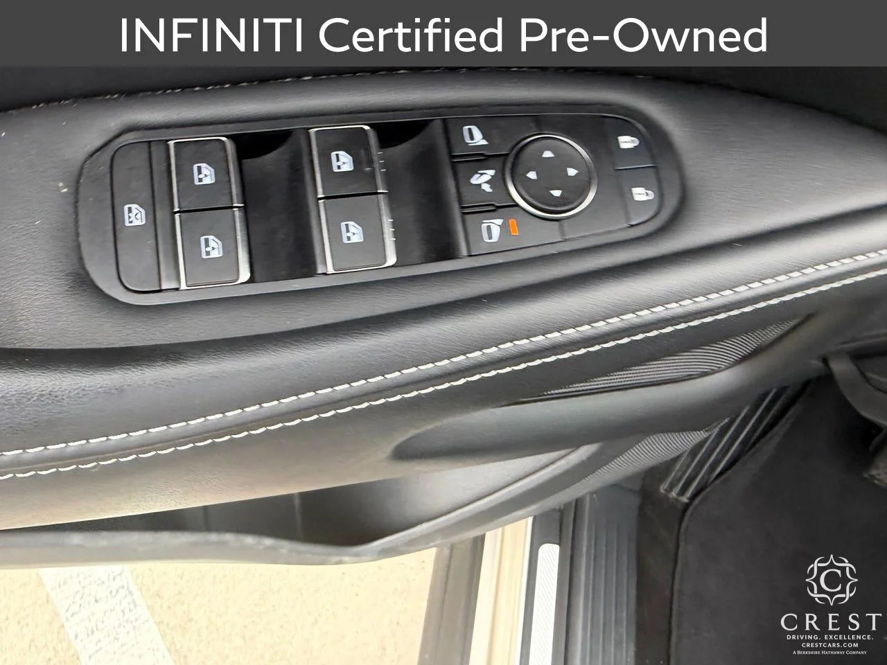 Certified Used 2024 Warm Titanium INFINITI LUXE image 11