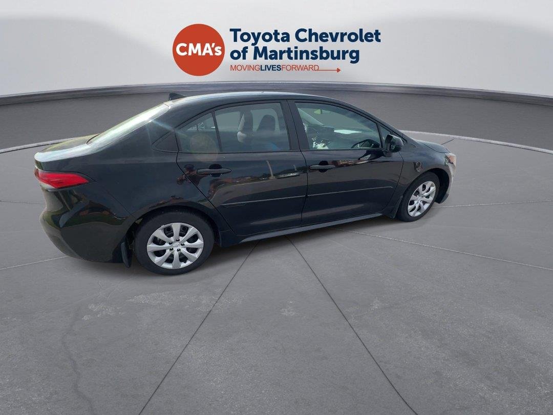 Certified Used 2025 Midnight Black Metallic Toyota LE image 2