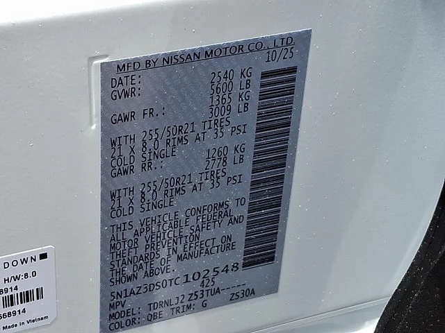 2026 Nissan Murano Platinum - Photo 16