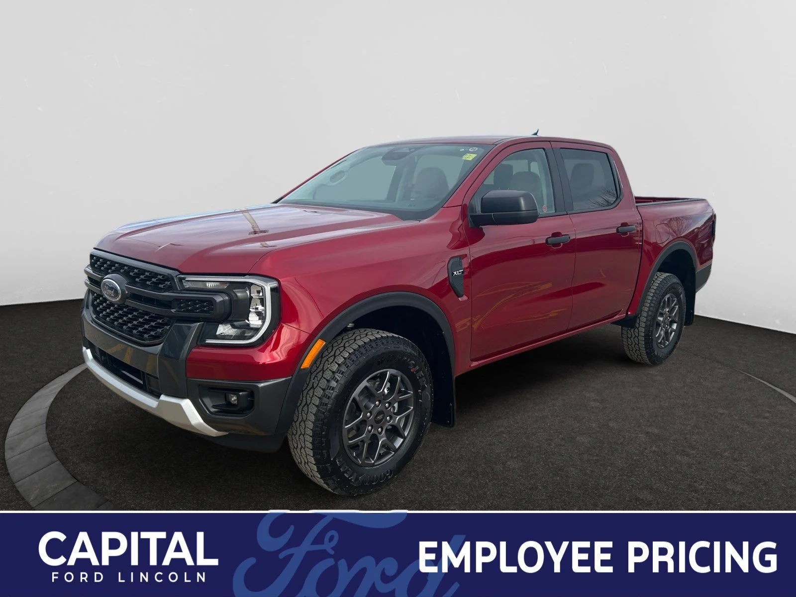 New 2026 Ruby Red Metallic Tinted Clearcoat Ford XLT image 1