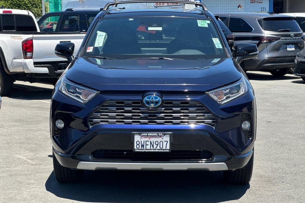 Certified Used 2021 Blue Toyota XSE image 9