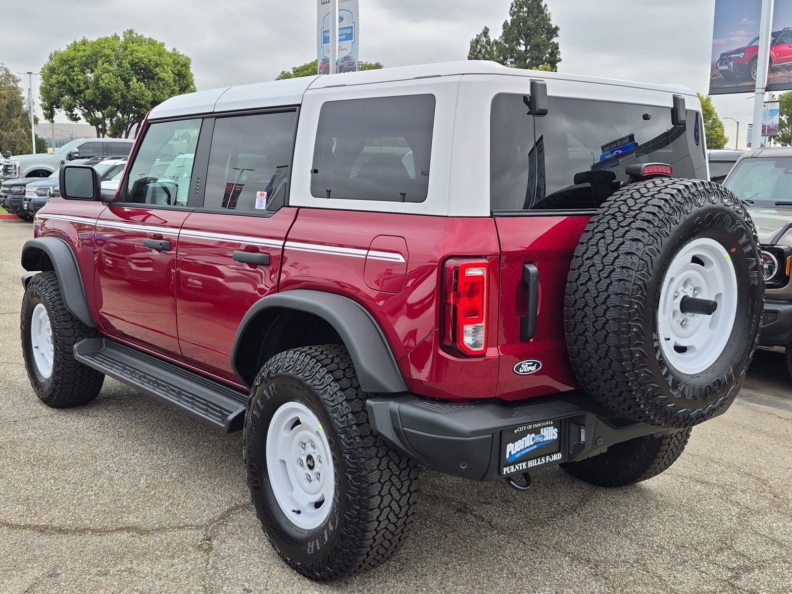 New 2026 Ruby Red Metallic Tinted Clearcoat Ford Heritage Edition image 5