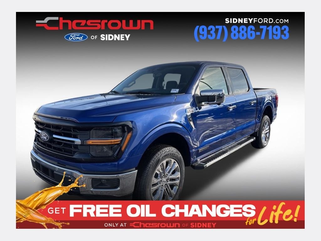 New 2026 Argon Blue Metallic Ford XLT image 1