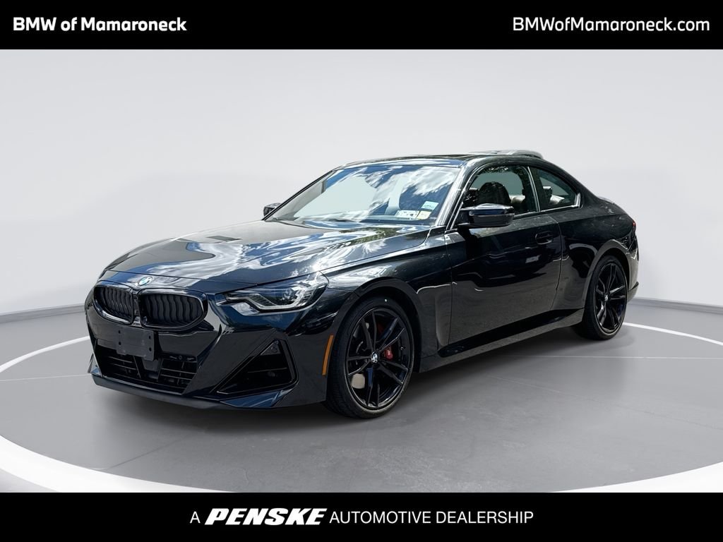 Certified Used 2023 Black BMW M240i image 1