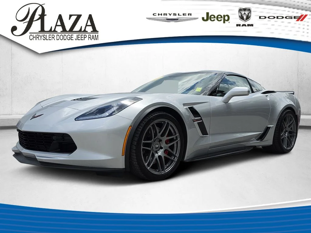 Certified Used 2019 Blade Silver Metallic Chevrolet Grand Sport image 1