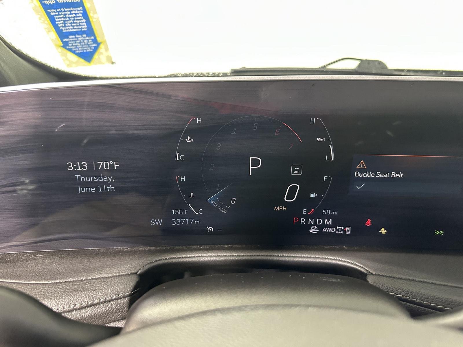 Used 2024 Stellar Black Metallic Cadillac AWD Premium Luxury image 19