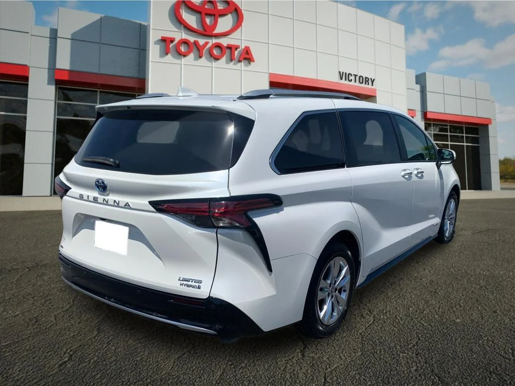 Used 2021 White Toyota Limited image 3