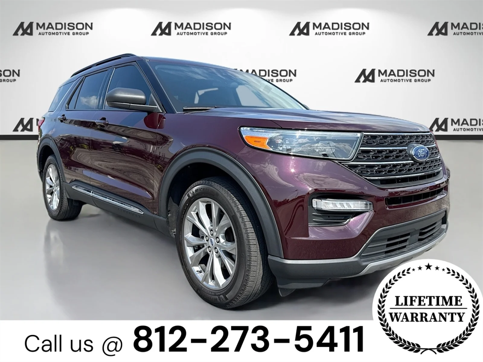 Certified Used 2023 Red Ford XLT image 3