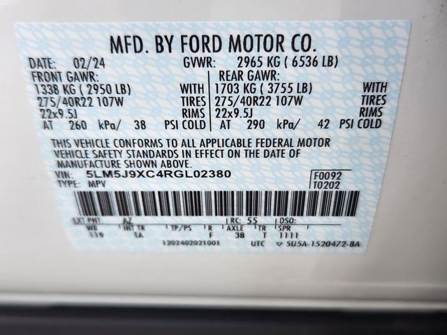 Used 2024 White Lincoln Black Label image 29